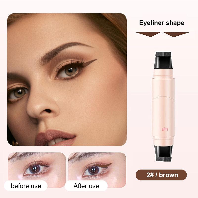 Rotating Eyeliner Marker Pen – Dual-Head Winged Liner for Perfect Cat Eyes