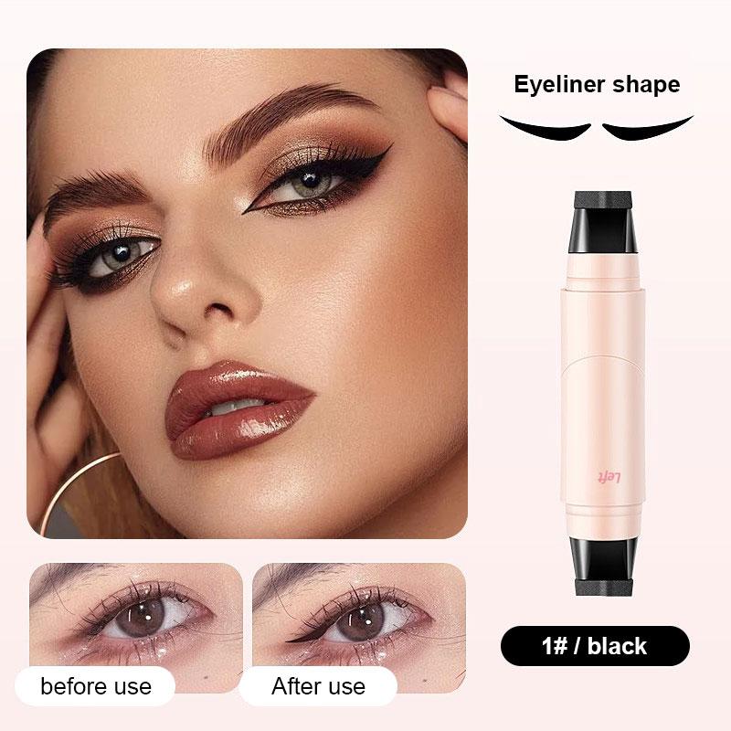 Rotating Eyeliner Marker Pen – Dual-Head Winged Liner for Perfect Cat Eyes