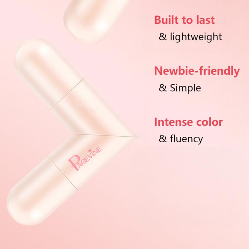 Rotating Eyeliner Marker Pen – Dual-Head Winged Liner for Perfect Cat Eyes