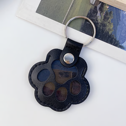 (🌲Early Christmas Sale- 49% OFF) Cats & Dogs Paw Shaped Leather Keychain