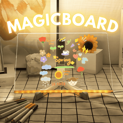 MagicBoard – Where Creativity Lights Up!