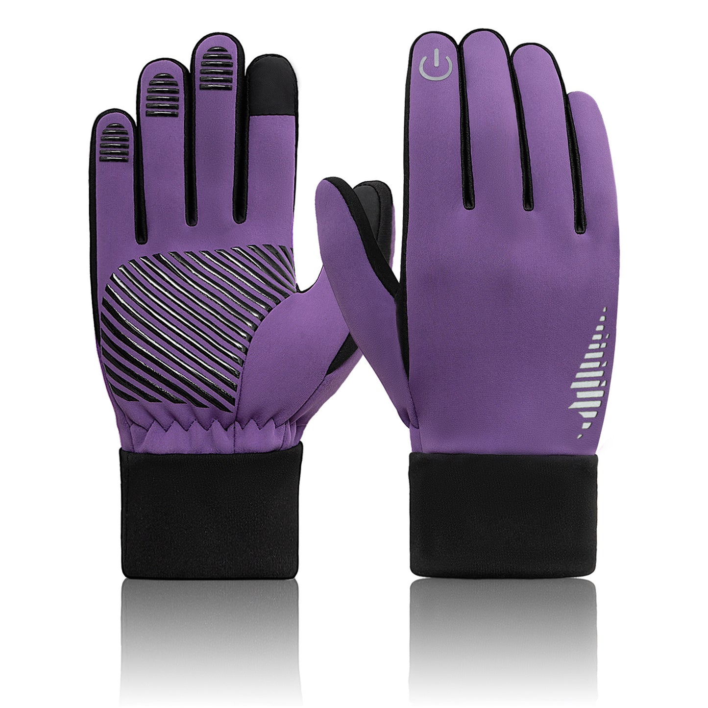 Winter Gloves for Women & Men – Thermal Warm Touch Screen Full-Finger Liners for Skiing, Cycling, Running, Driving & Outdoor Work