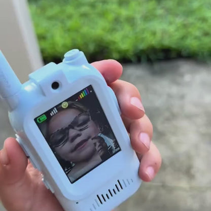 Premium Video Walkie Talkie- 2 Pack Long Range Communication