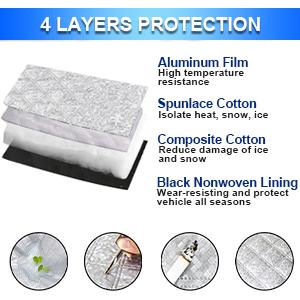 ❄️Car Windshield Snow Cover – Winter Ice Frost Guard & Sun Shade (2025 Upgrade)