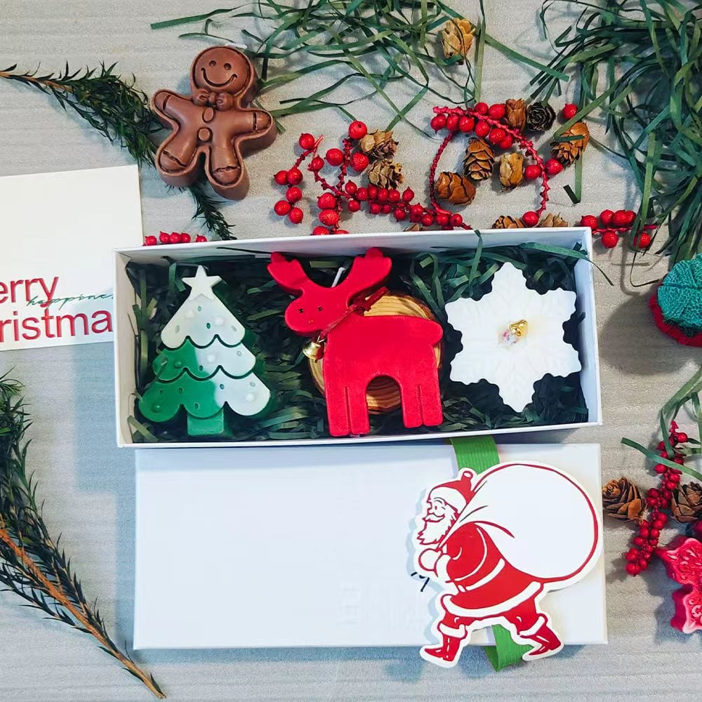 🕯️Cute Festive Scented Candles | Handmade Christmas Gift Set - Aromatherapy & Perfect Holiday Decor(Buy 2 Get 10% OFF)