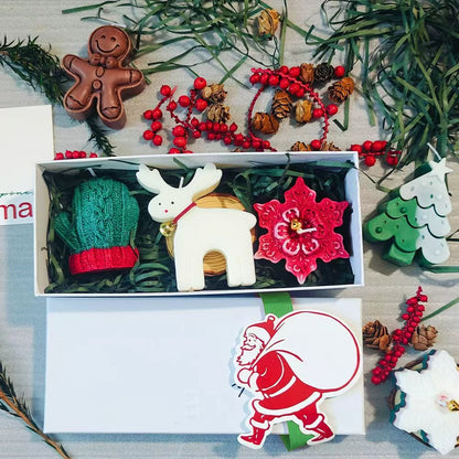 🕯️Cute Festive Scented Candles | Handmade Christmas Gift Set - Aromatherapy & Perfect Holiday Decor(Buy 2 Get 10% OFF)