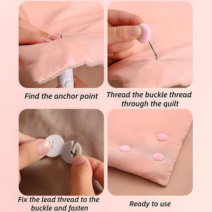 Needle-Free Quilt Fixing Clips